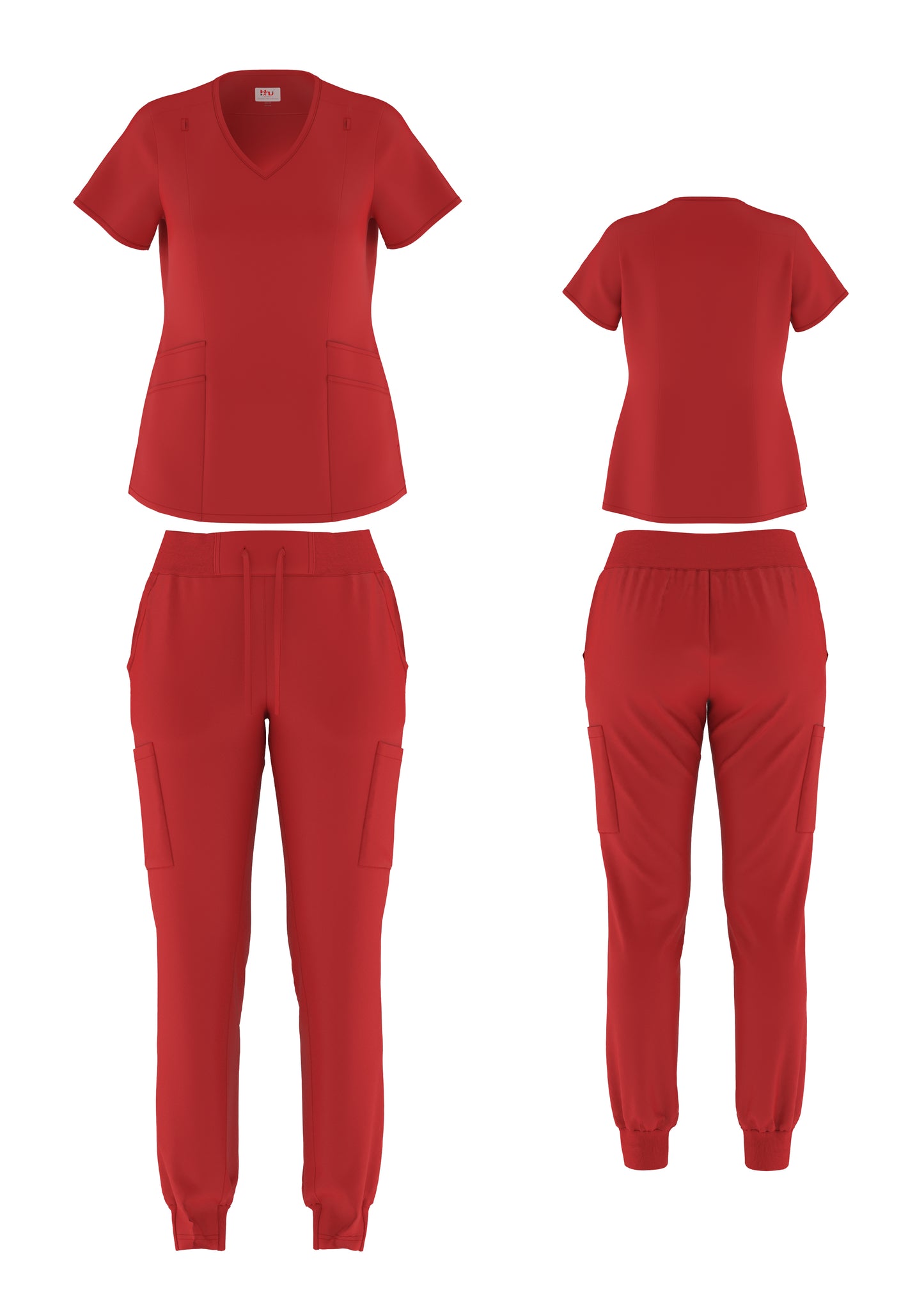 Women's 4-Way Stretch Scrub Set