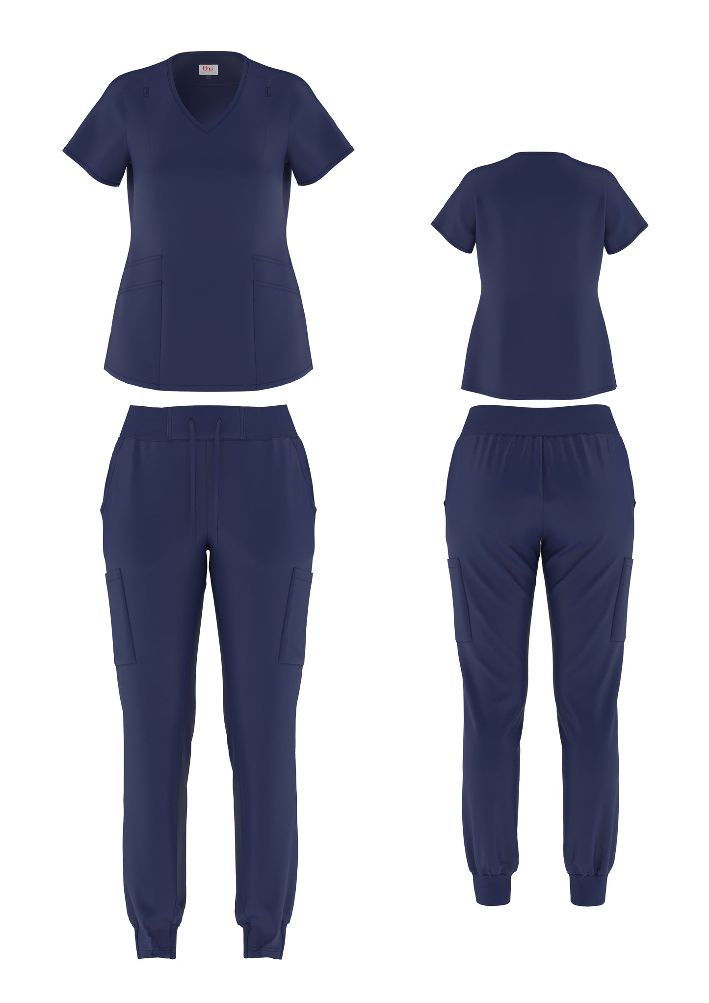 Women's 4-Way Stretch Scrub Set