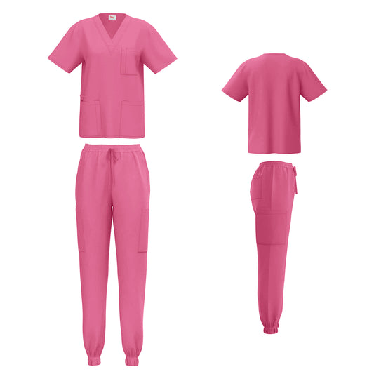 Unisex V-Neck Scrub Set