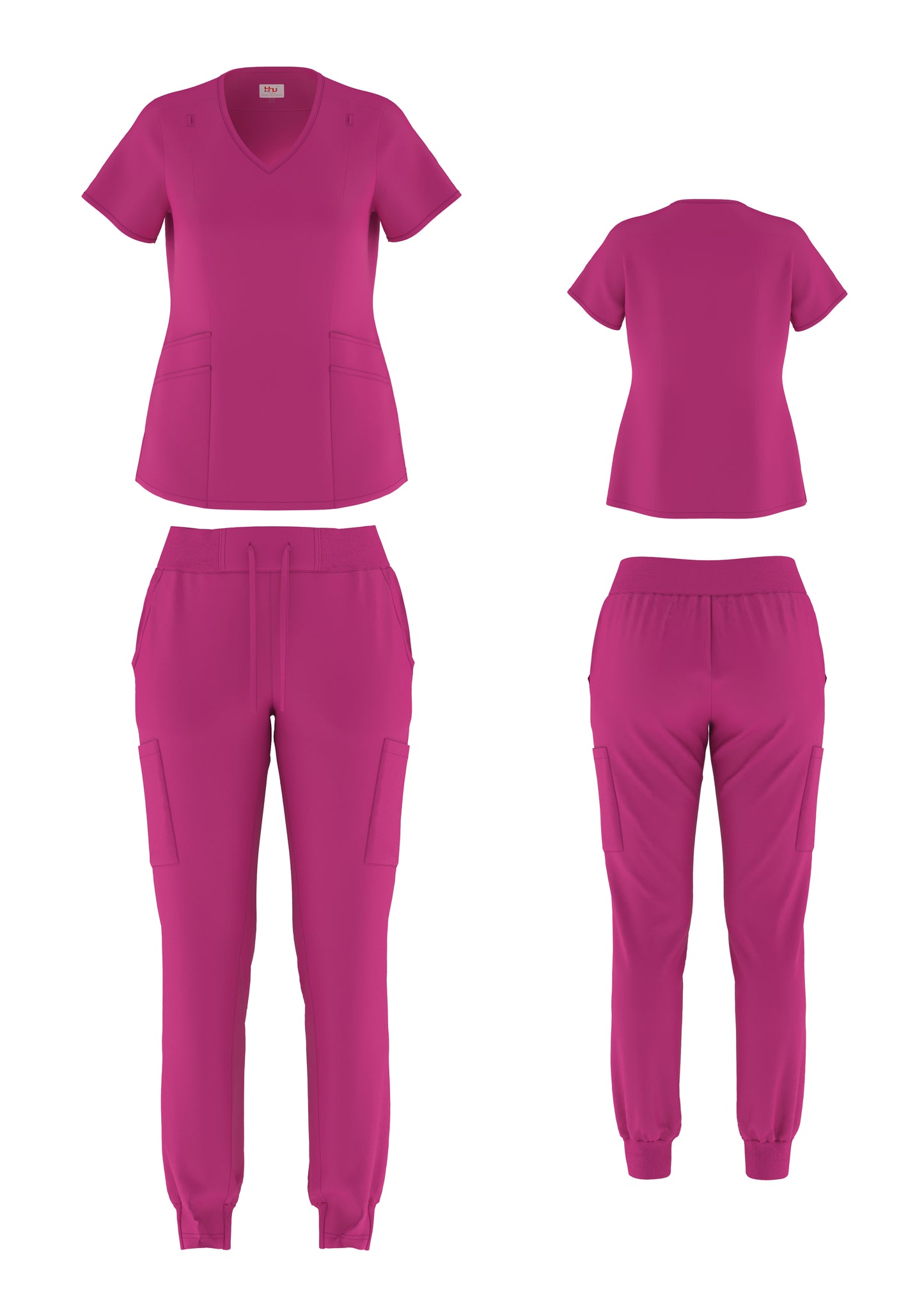 Women's 4-Way Stretch Scrub Set
