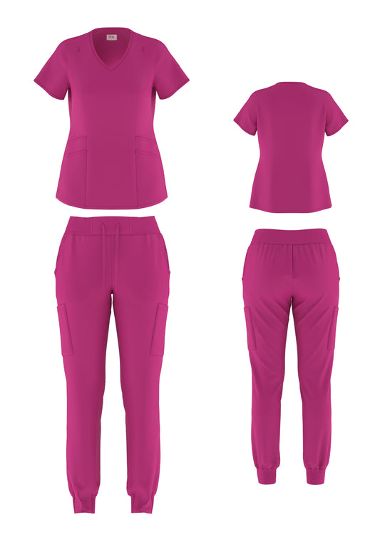 Women's 4-Way Stretch Scrub Set