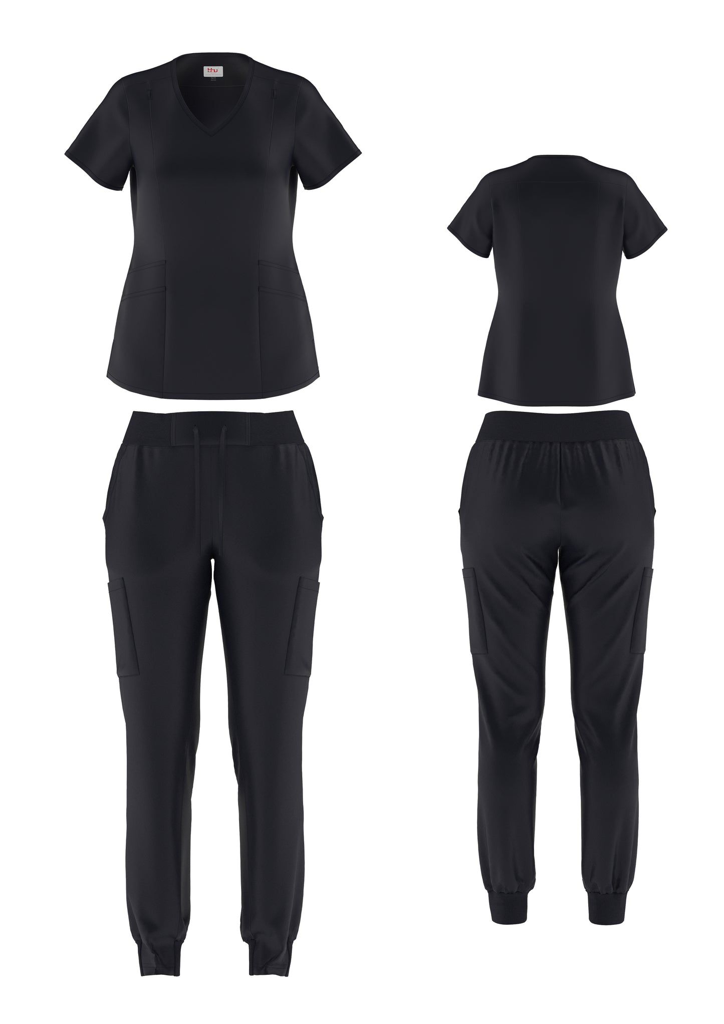 Women's 4-Way Stretch Scrub Set
