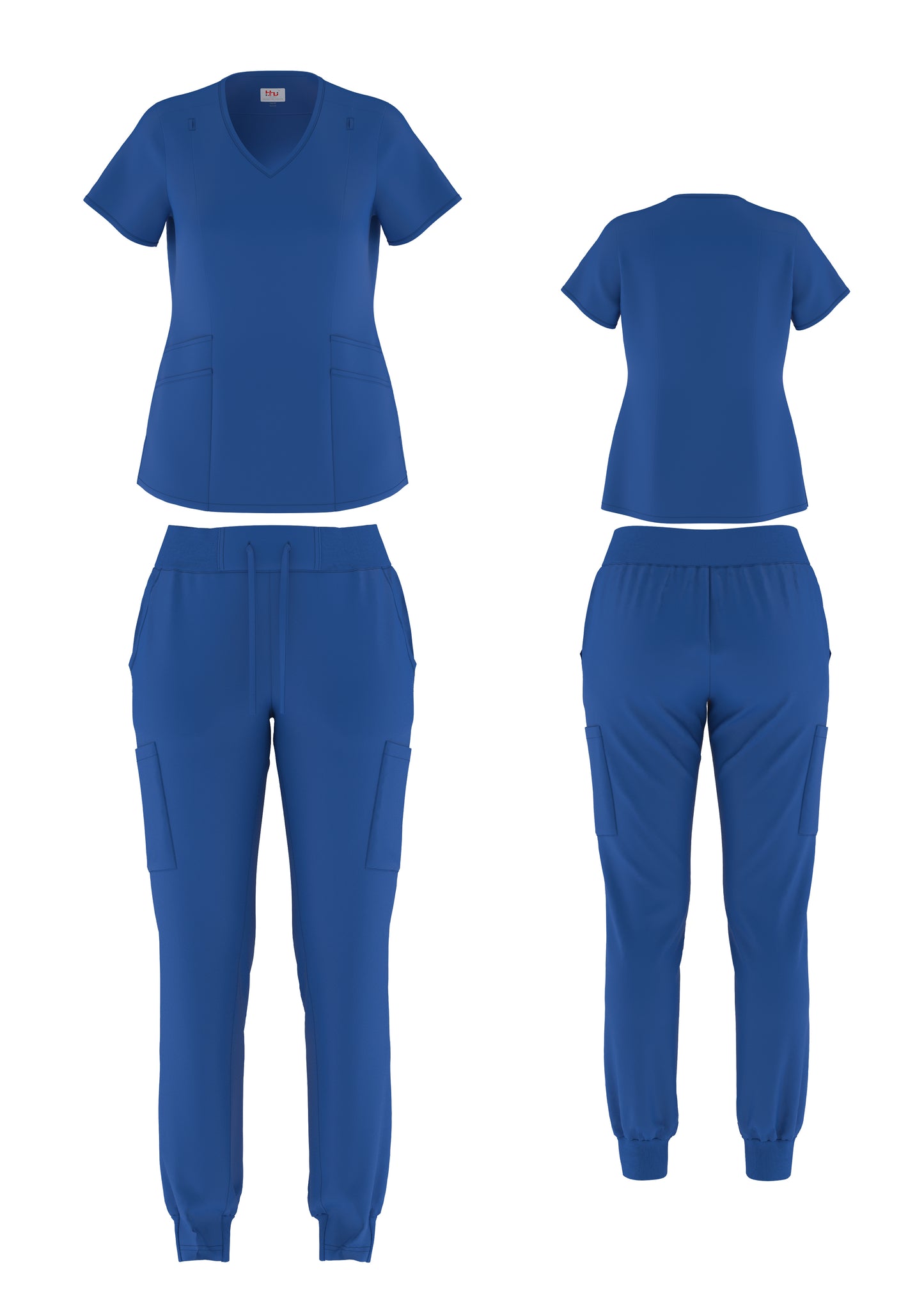 Women's 4-Way Stretch Scrub Set