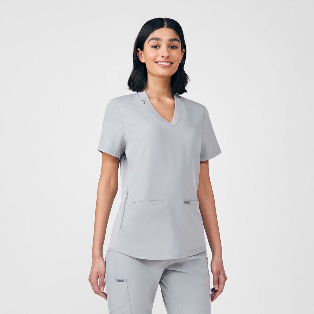 Landau Forward Women's 3-Pocket V-Neck Scrub Top