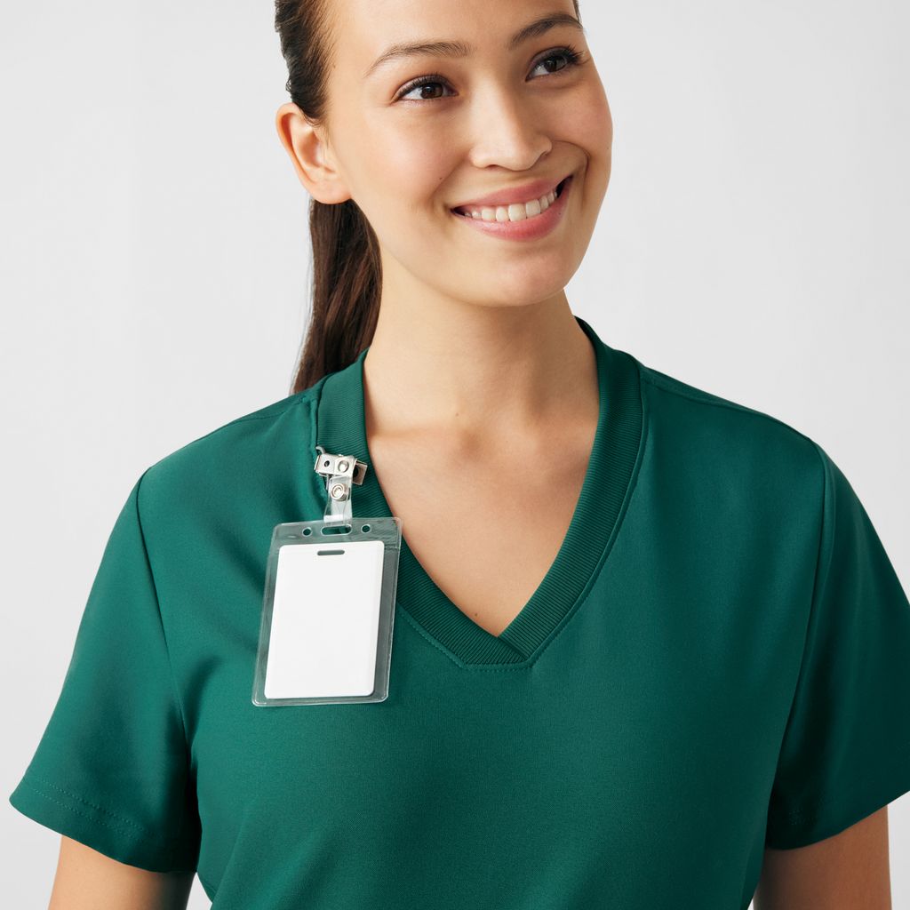 Landau Forward Women's 3-Pocket V-Neck Scrub Top