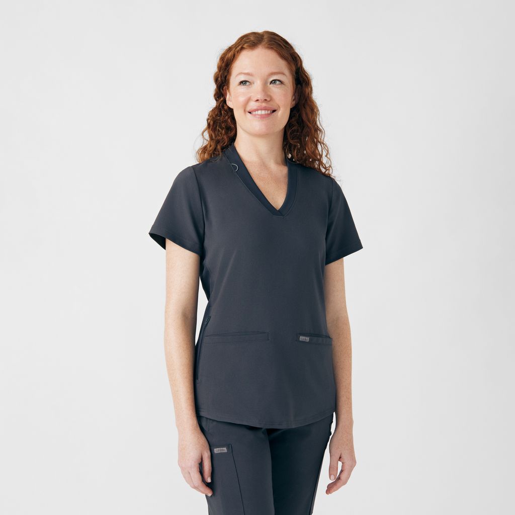 Landau Forward Women's 3-Pocket V-Neck Scrub Top