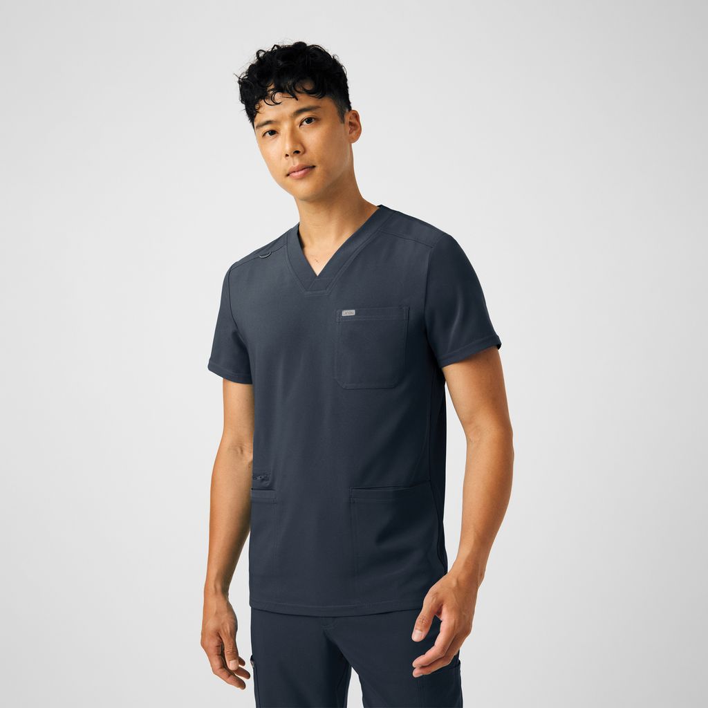Landau Forward Men's 4-Pocket V-Neck Scrub Top