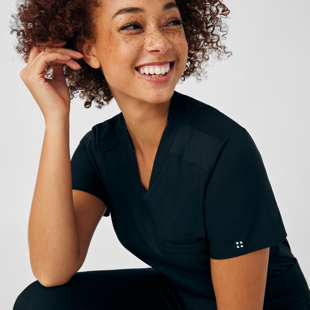 WOMEN'S - White Cross VIBE Women's 2-Pocket V-Neck Scrub Top