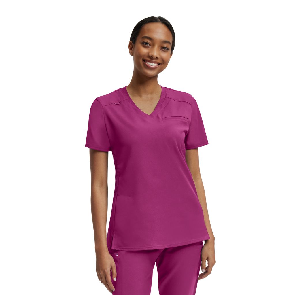 WOMEN'S - White Cross VIBE Women's 2-Pocket V-Neck Scrub Top