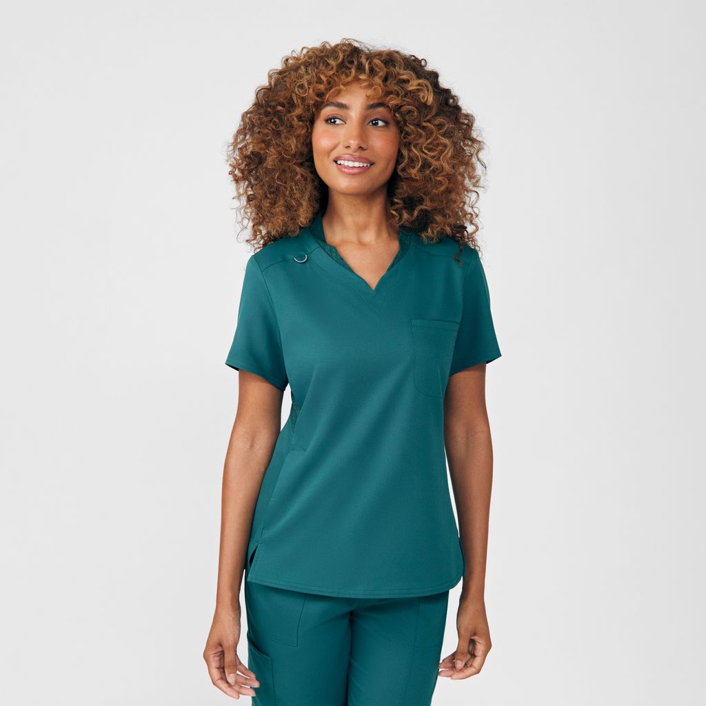 WOMEN'S - White Cross VIBE Women's 2-Pocket V-Neck Scrub Top
